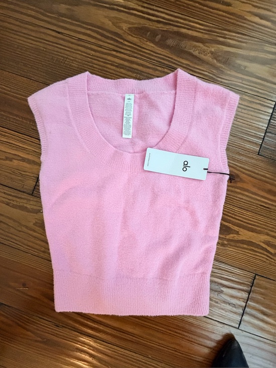 ALO Yoga Tops - ALO Yoga Soft Pink Knit Tank